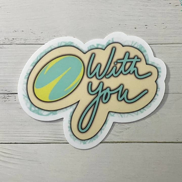 Autocollant Rugby With You pour la vente par Bee N Bear Designs