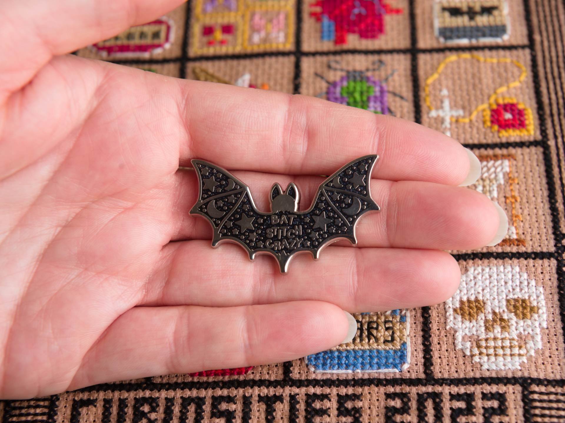 Stitchonomy - Vendita all'ingrosso Attrezzatura per ricamo/punto croce - Bat Stitch Crazy Needle Minder3