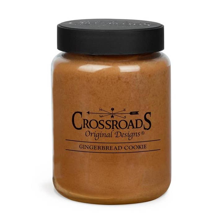 Gingerbread Cookie - 26 oz. Candle for wholesale by Crossroads Original Designs