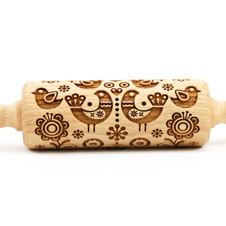 Folk Pigeon Junior Rolling Pin for wholesale by Folkroll