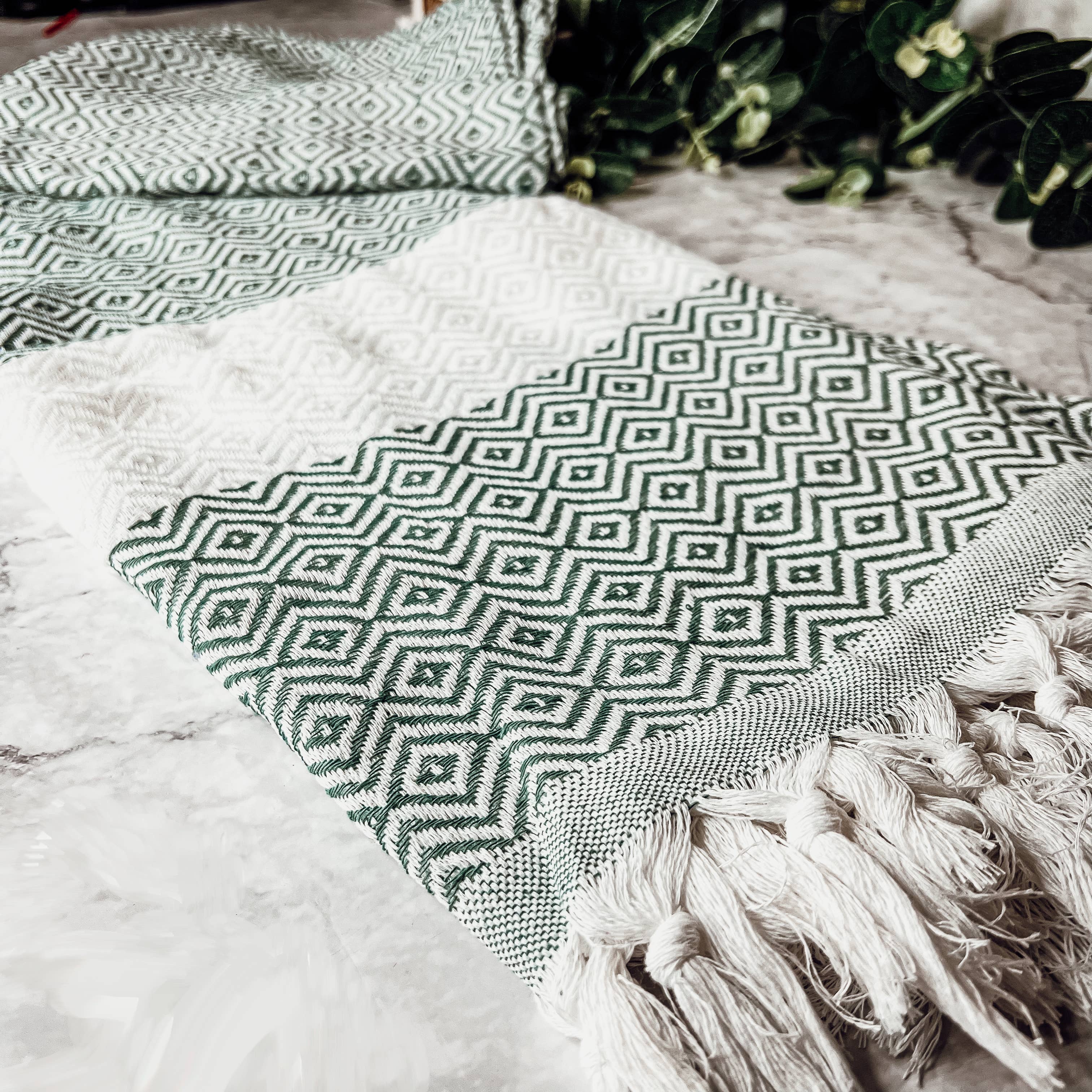 Gia Roma - Vente Serviettes de bain - Serviettes turques Grandes serviettes 100% coton | 40 x 70 « | 200 g/m²23