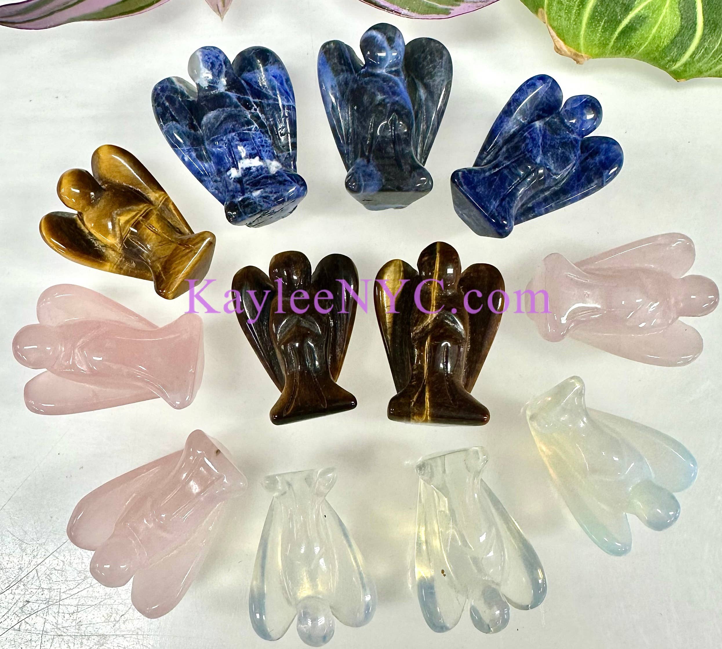 KayleeNYC - Wholesale Spiritual Stone/Crystal - 1" Mix Crystal Angel Healing Energy2