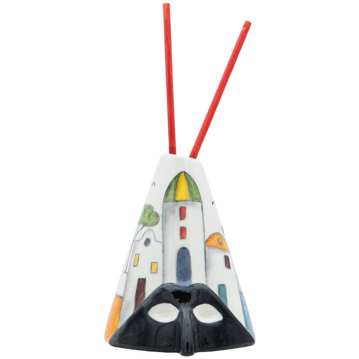 Colorful City Fragrance Diffuser I Size H 10cm for wholesale by Terre di Scirocco