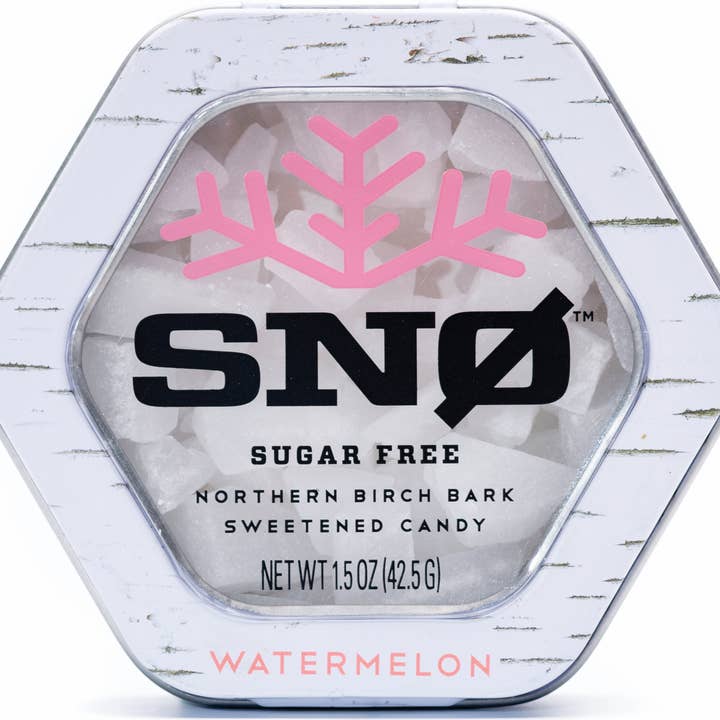 Watermelon Sugar Free Candy - Keto & Vegan | 6 Tins for wholesale by SNØ