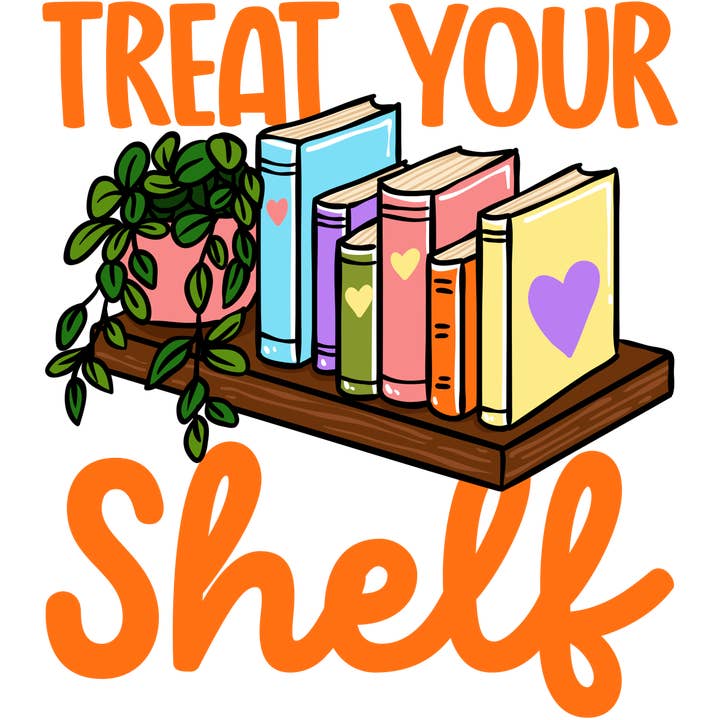 Treat Your Shelf Textured Stickers for wholesale by Girls Printing House