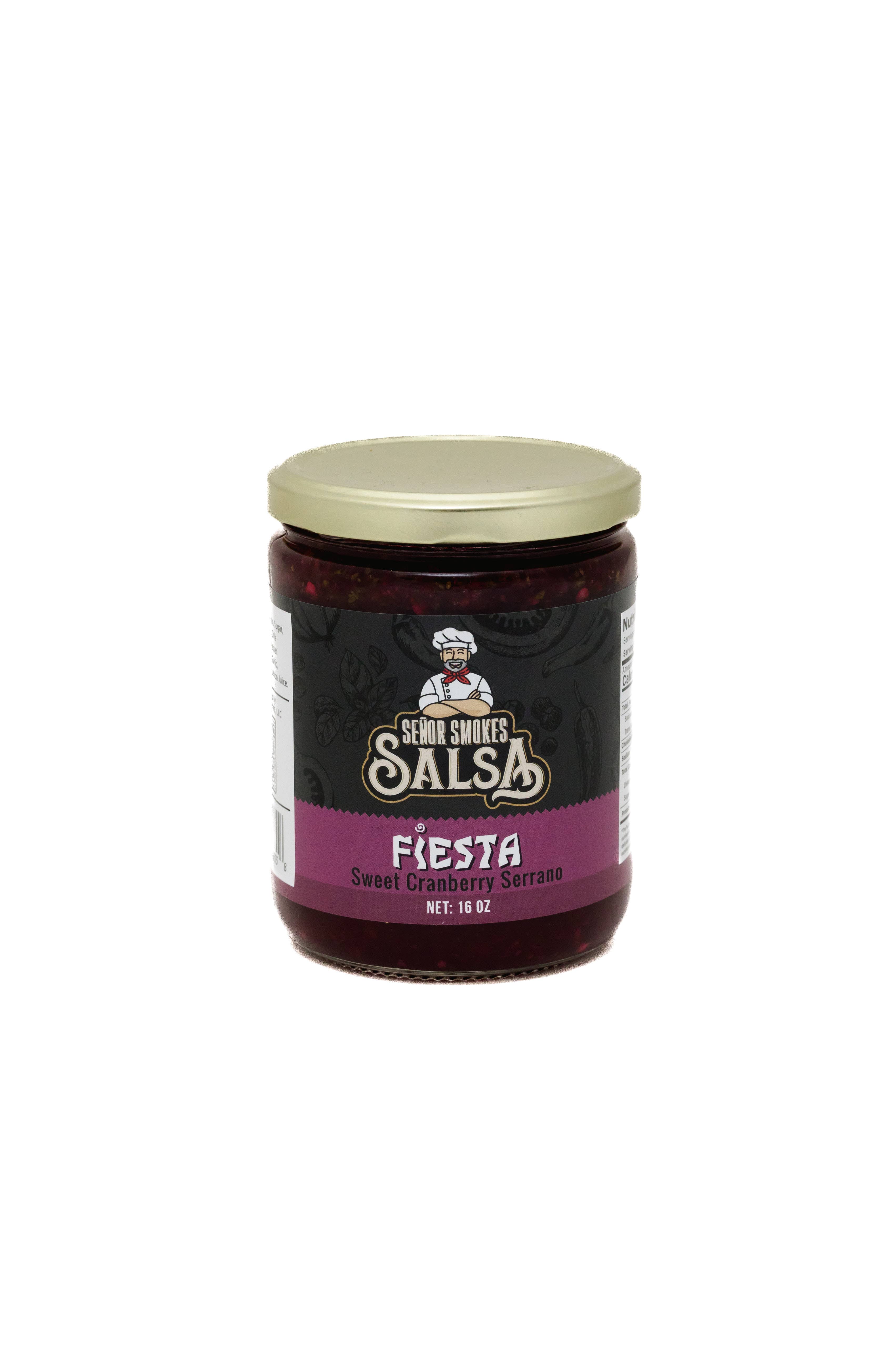 Senor Smoke Salsa - Wholesale Salsa - Fiesta Salsa - Sweet Cranberry Serrano