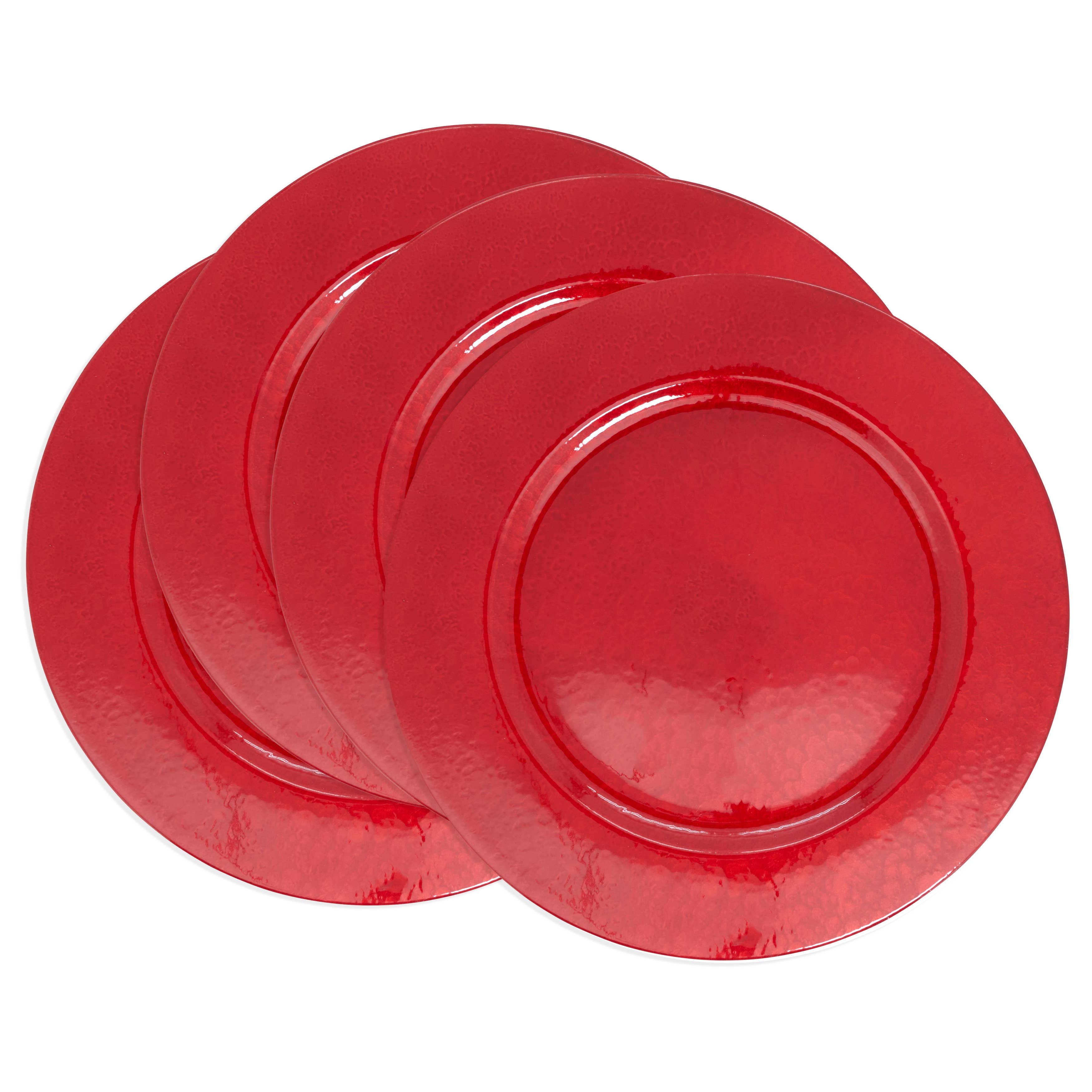 Saro Lifestyle - Wholesale Charger Plate - Soft Glow Faux Mother of Pearl Charger Plate12