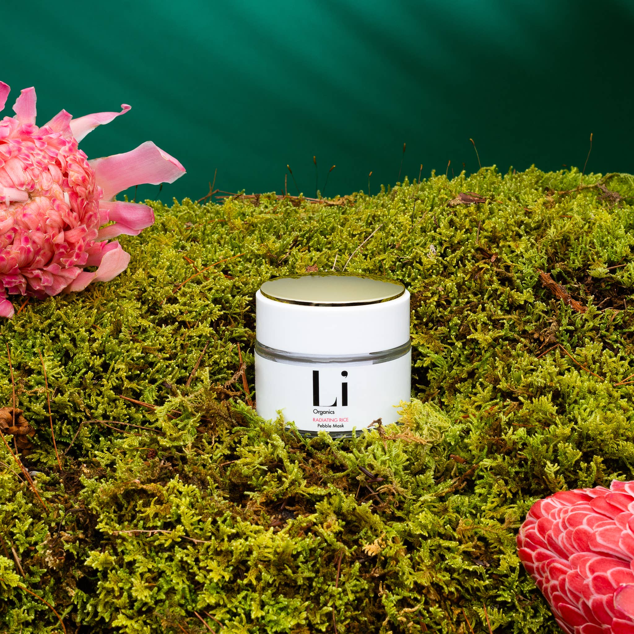 Li Organics - Wholesale Skincare Face Mask - Radiating Rice Pebble Mask5