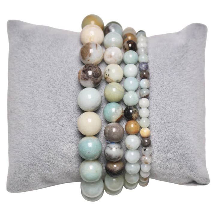 Foliesbijoux - Wholesale Beaded Bracelet - Amazonite bracelet from China A