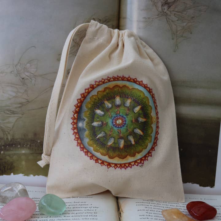 FreeRangeFaeries - Wholesale Pouch - Women's - Earth Magic Tarot Pouch0