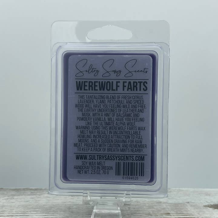 Werewolf Farts - Soy Wax Melt for wholesale by Sultry Sassy Scents