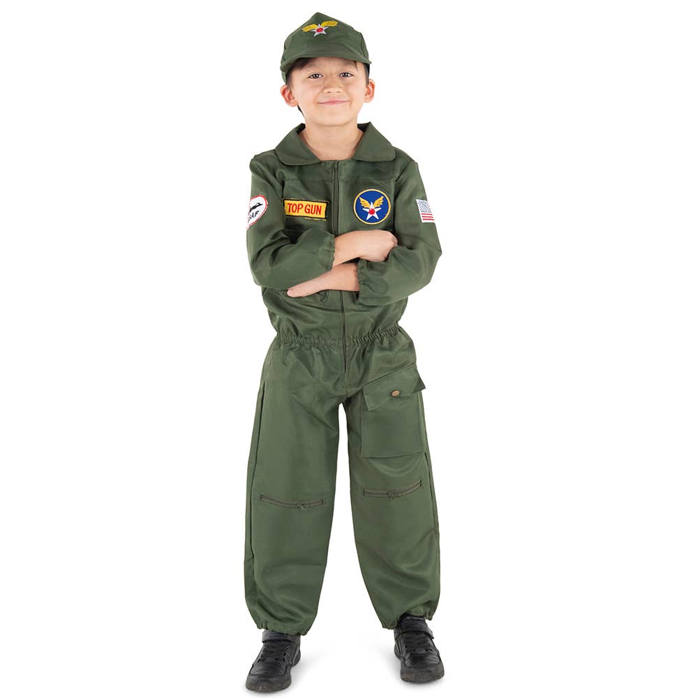 Dress Up America - Vendita all'ingrosso Costume di carnevale - Bambini - Costume da pilota dell'aeronautica militare - Bambini4