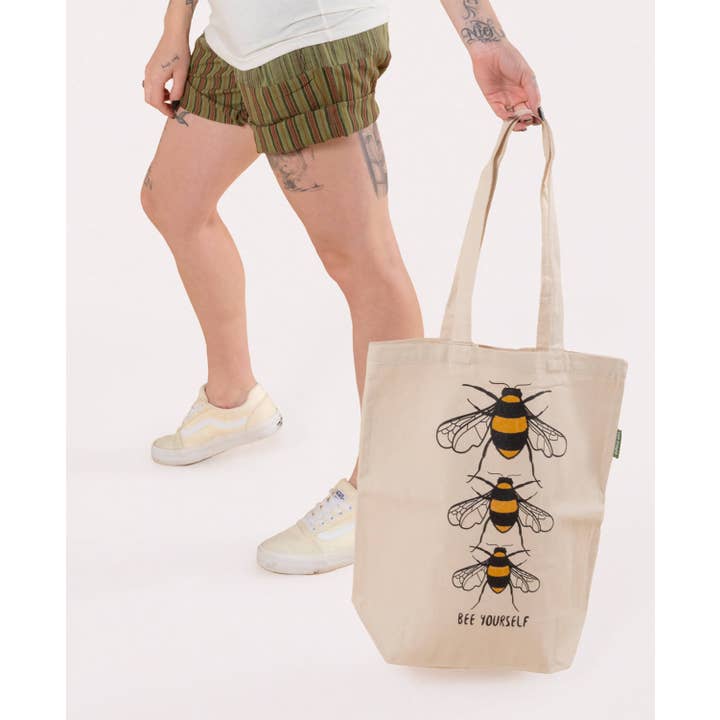 Soul Flower - Wholesale Tote bag – Unisex - Bee Yourself Eco Tote Bag