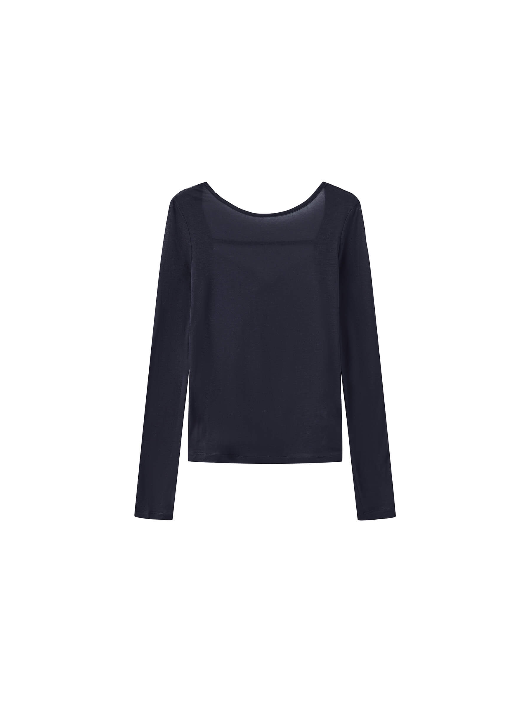 CUBIC - Wholesale Knit Top - Women's - Backless Deep U-Neck Sheer Knit Top18