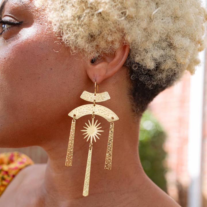 Flatwoods Fawn - Vendita all'ingrosso Orecchini pendenti - Orecchini Solstizio1