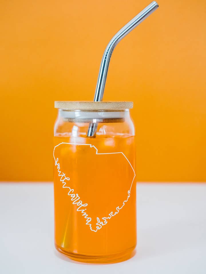 Bicchiere da birra a tema statale per la vendita all'ingrosso da parte di FriendlyAdventures