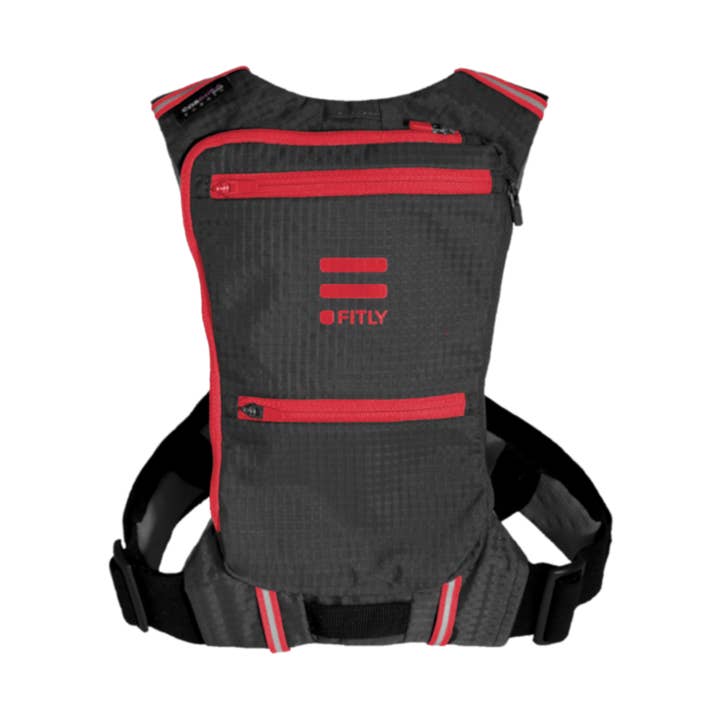 FITLY - Vendita all'ingrosso Accessori sportivi - FITLY Sub45 - Zaino da Corsa Innovativo - Rosso Corallo0