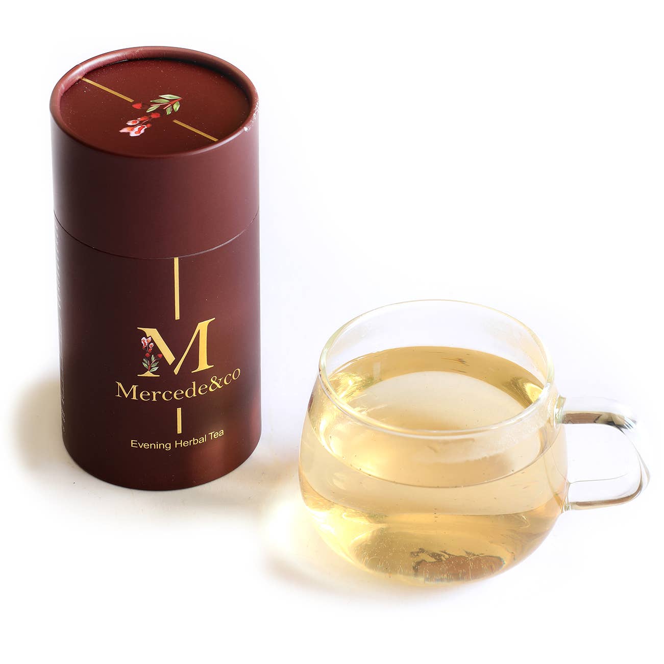Mercede&Co – Engroshandel Løs te – Evening Herbal Tea - Naturlig urteblanding til afslapning om aftenen2