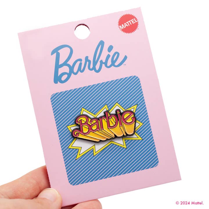 Little Shop of Pins - Vendita all'ingrosso Spilla da bavero - Spilla smaltata con logo Barbie™ dei fumetti2