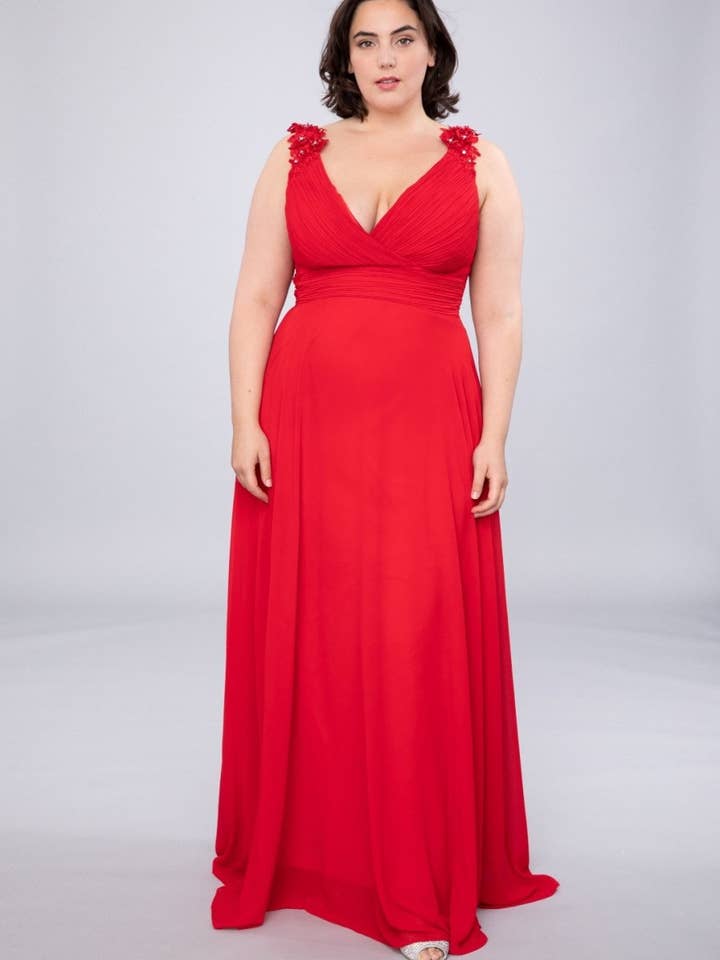 Queen Size Maxi Dress - HM2103QS for wholesale by Eva & Lola - Epsilonn