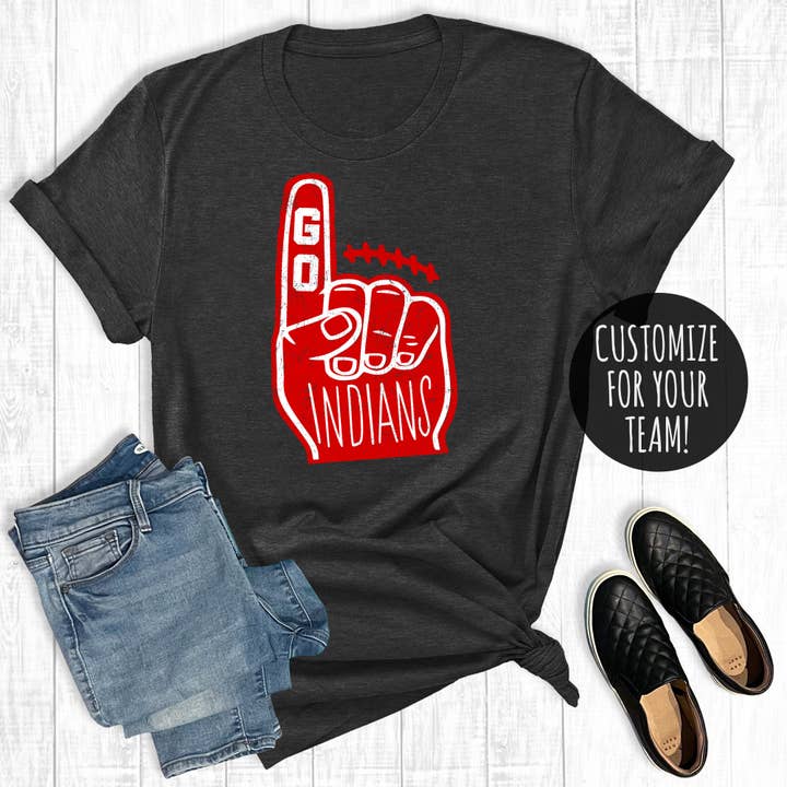 Custom Football Gameday Foam Finger for wholesale by The Way Down South