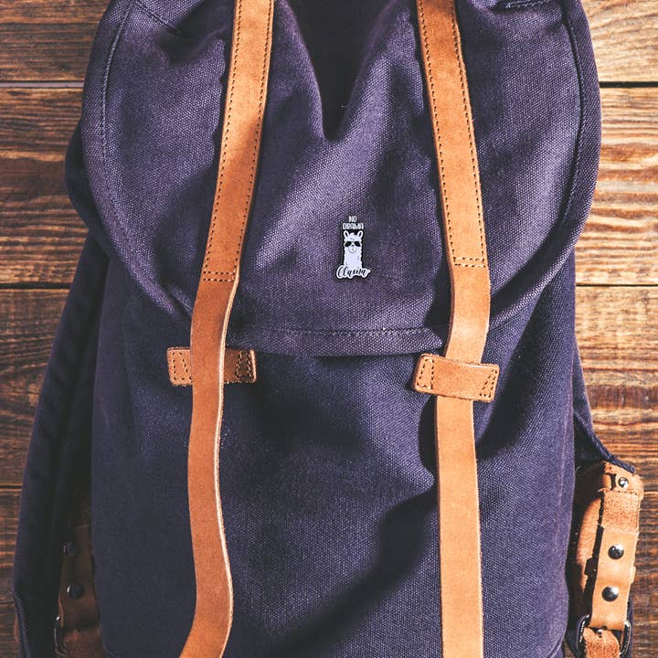 Real Sic - Venta al por mayor Botón/prendedor - No Drama Llama Pin — sin estrés motivacional llama pin esmaltado6