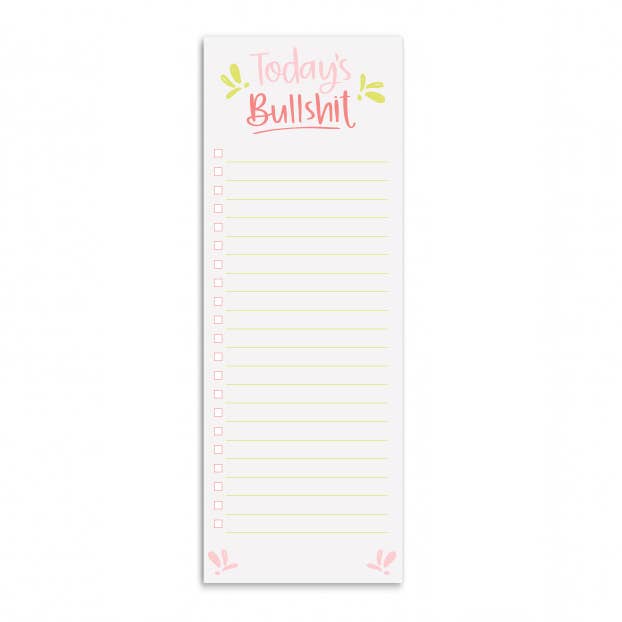 Colette Paperie - Wholesale Notepad - Notepad - Today's Bullshit List3