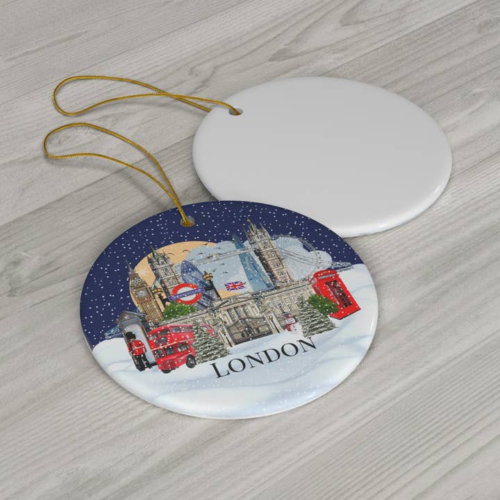 simply blessed shy - Wholesale Ornament - London Christmas Ornament4