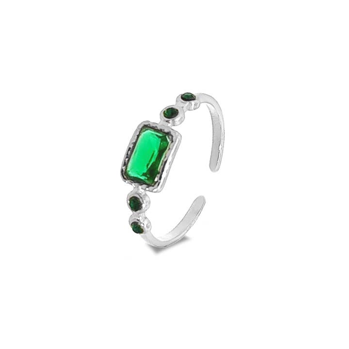 AMORINO SRL – Anel multi-pedra por atacado – Anel Zircónia Ajustável - YG2348E325 (ARG)0