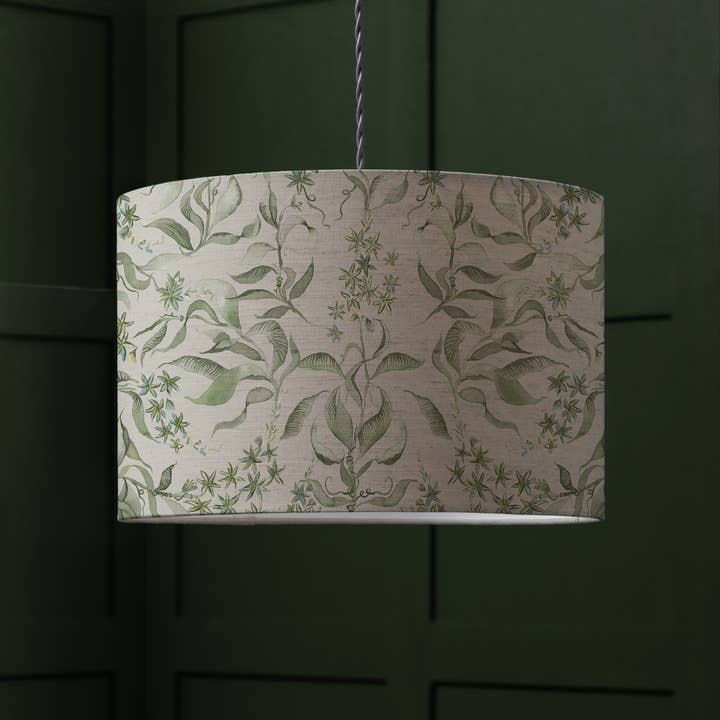 Hettie Eva Printed Lamp Shade Vine for wholesale on Faire