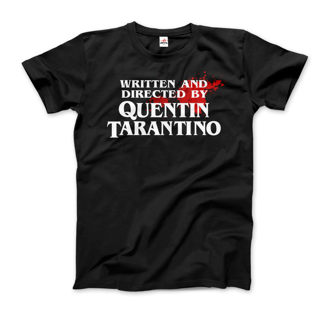 Art-O-Rama Shop - Wholesale Screen Printed T-Shirt - Women's - Written and Directed by Quentin Tarantino (Bloodstained) T-Shirt23