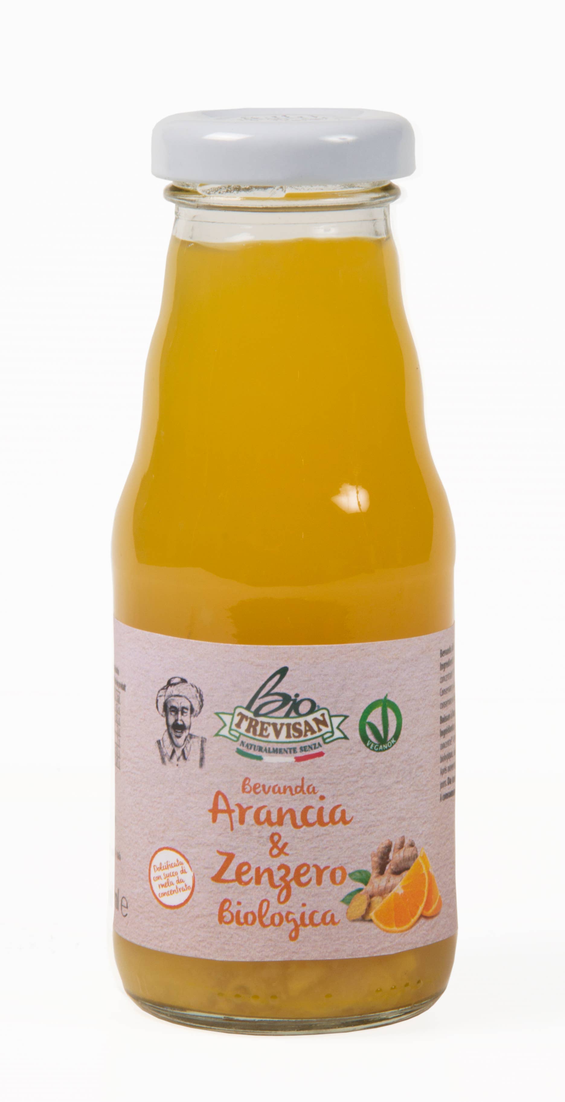 Trevisan - Vente Jus de fruits - Boisson bio à l’orange et au gingembre0