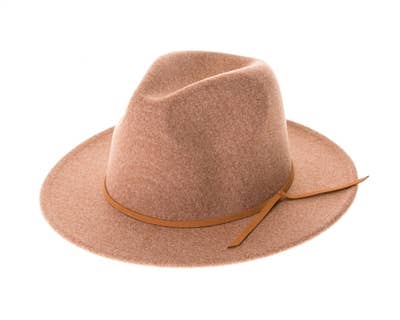 DNMC – wholesale Fedora – Women’s – Marled Vegan Felt Fedora Hat - 7 Colors!0
