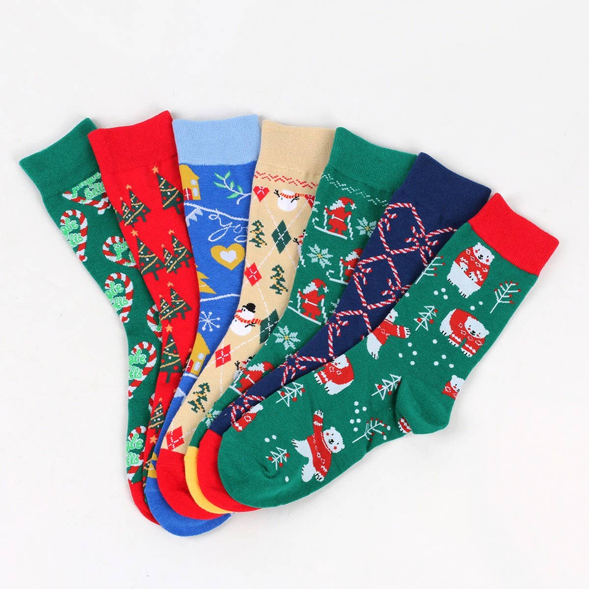 NINEXIS - Wholesale Socks - Unisex - CWMS0810_Christmas Unisex Socks7
