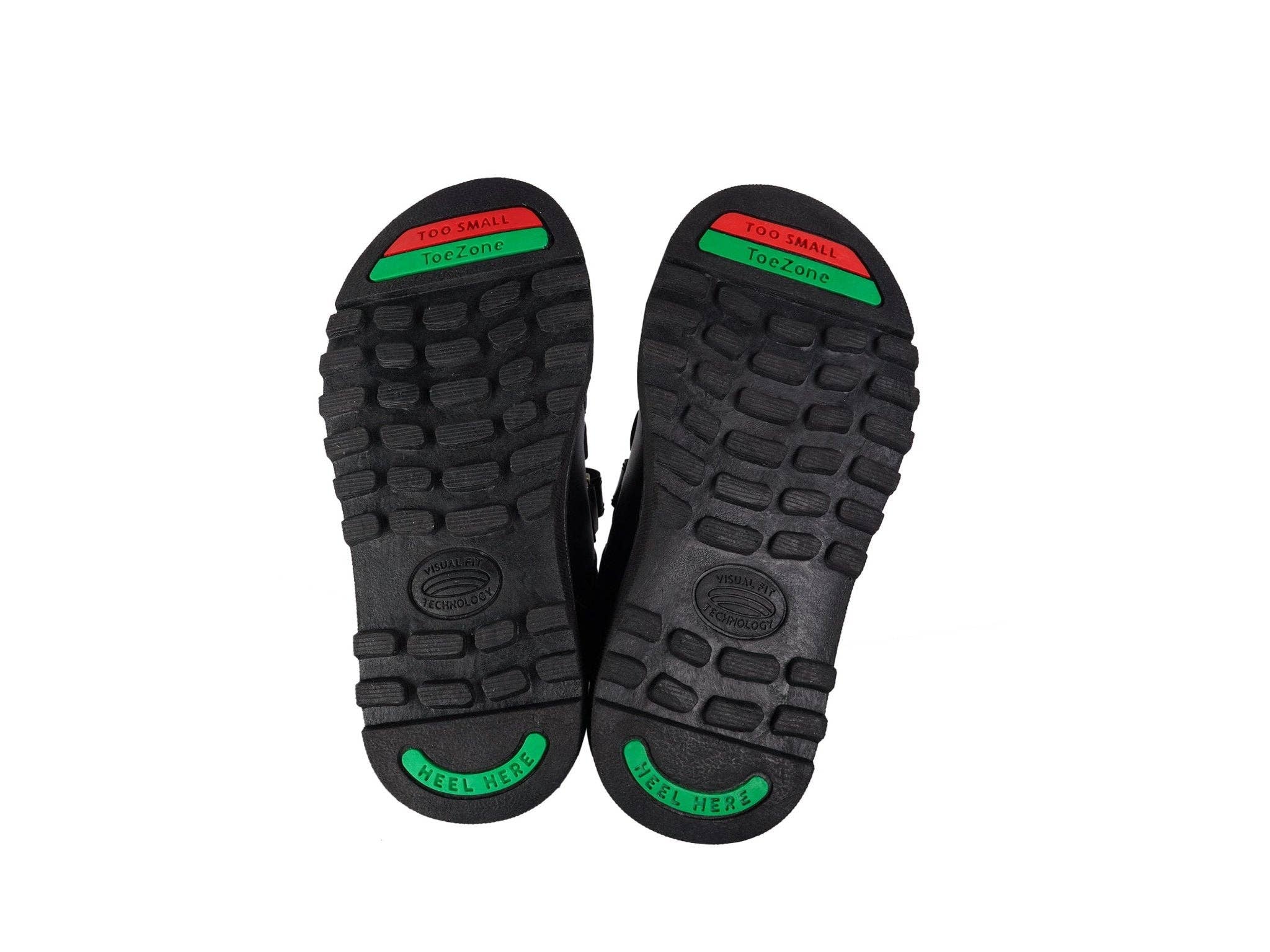 Nero CADE - Scarpe da scuola nere a tema spaziale (vestibilità ampia) in vendita all'ingrosso su Faire4