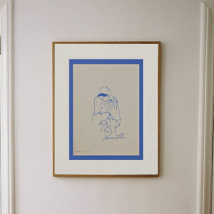 Syster Jag Tovigt Konsttryck för wholesale av Lauren Fuhr Design Co.