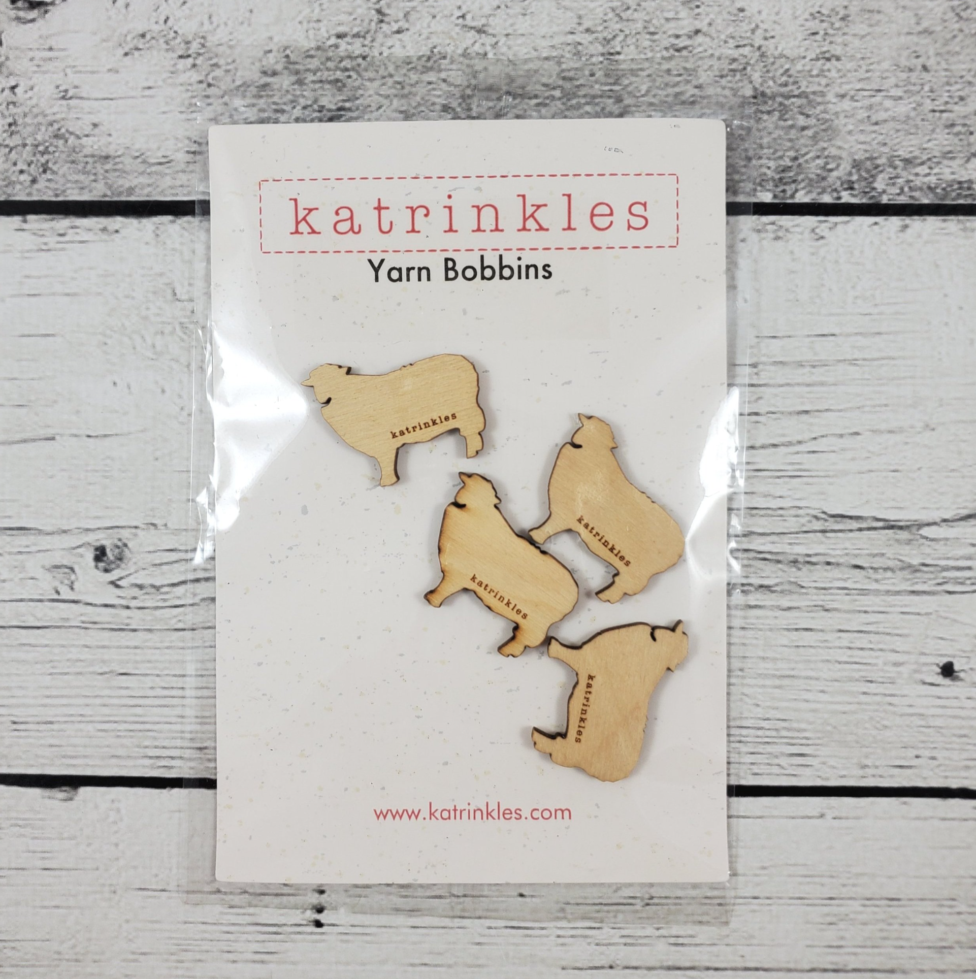 Katrinkles - Vente Accessoire de tricot/crochet - Bobines à laine en forme de mouton0