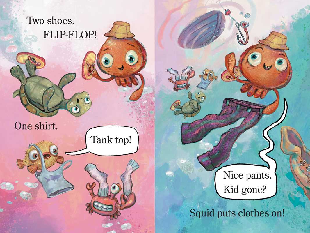 Simon & Schuster - Wholesale Early Reader Book (6-8) - Squid in Pants by Kaz Windness1