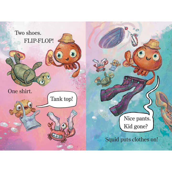 Simon & Schuster - Wholesale Early Reader Book (6-8) - Squid in Pants by Kaz Windness1