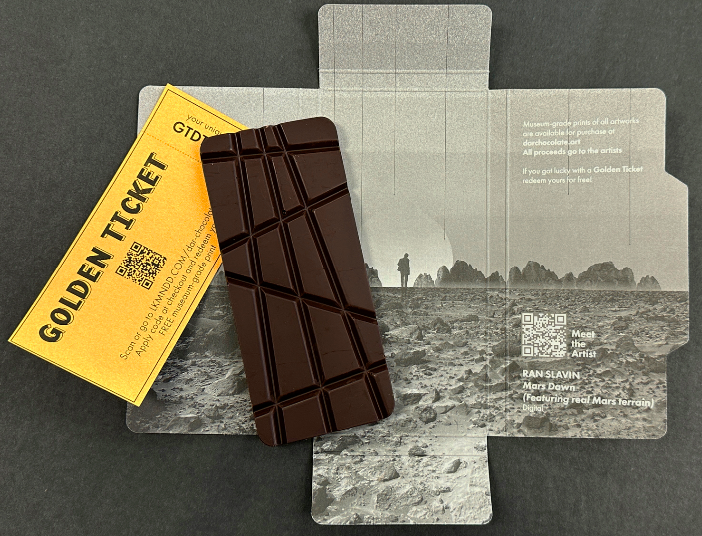 Dar Chocolate - Wholesale Chocolate Bar - Art Bar: Coconut Milk 68% Dark Chocolate Bar Vegan2