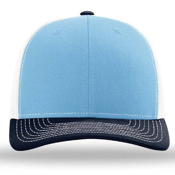 Kodiak Wholesale - Wholesale Trucker Hat - Unisex - Richardson 112 Snapback Trucker Cap - Custom Leather Patch H29