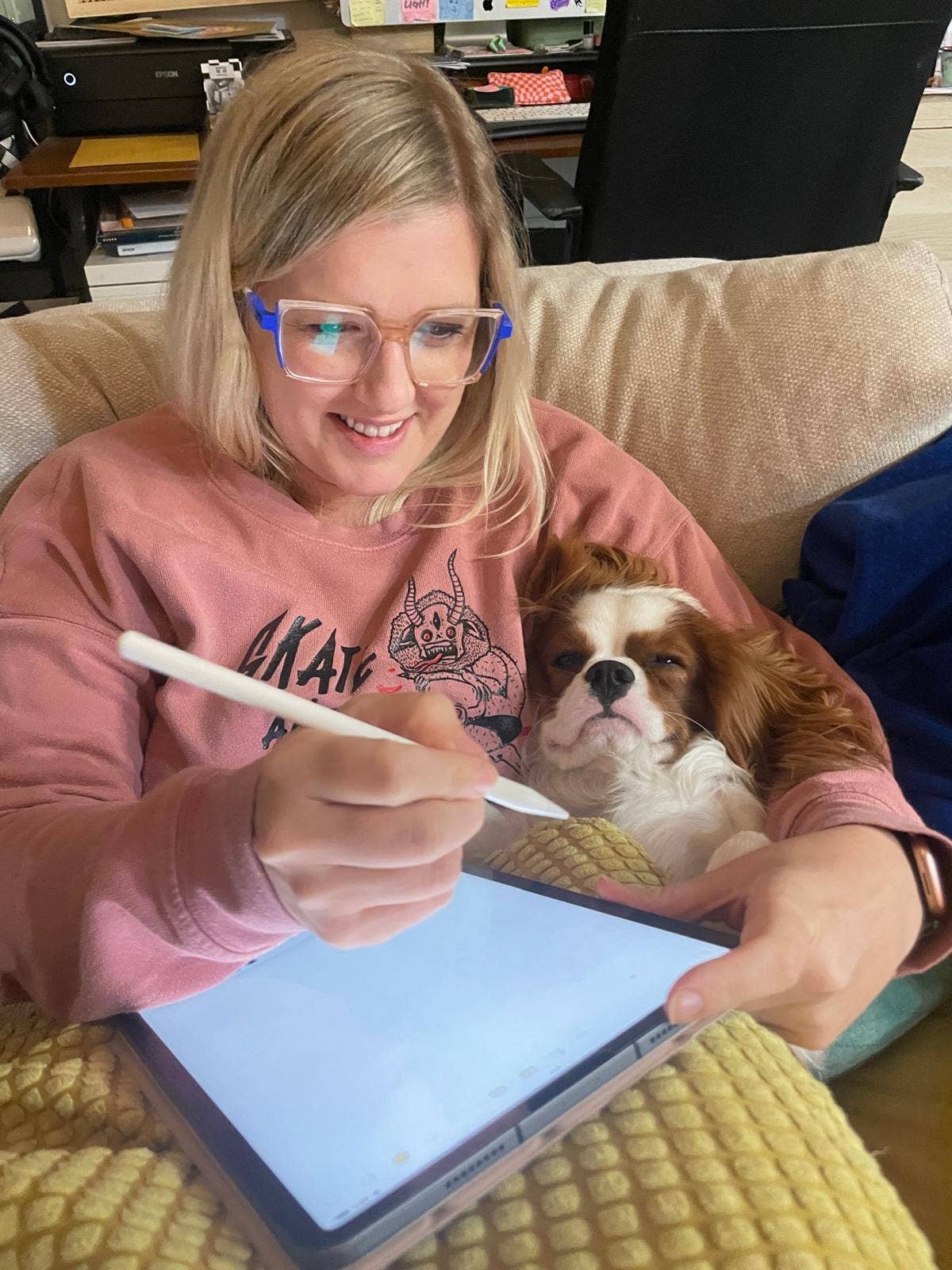 Create & Skate Factory - Wholesale Sticker - Skating Puppy Holographic Sticker3