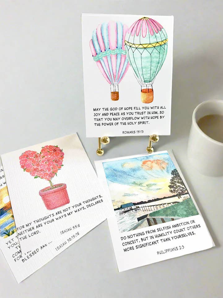 Scripture Cards, Your Daily Dose, Bible Verse Cards for wholesale by WaterfordCourtStudio