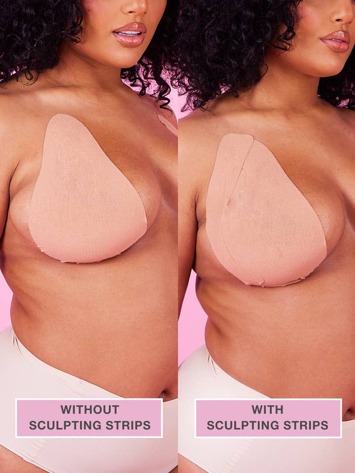 Perky Pear - Wholesale Fashion/Breast Tape - Women's - Cleavage Sculpting Tape Strips BEIGE