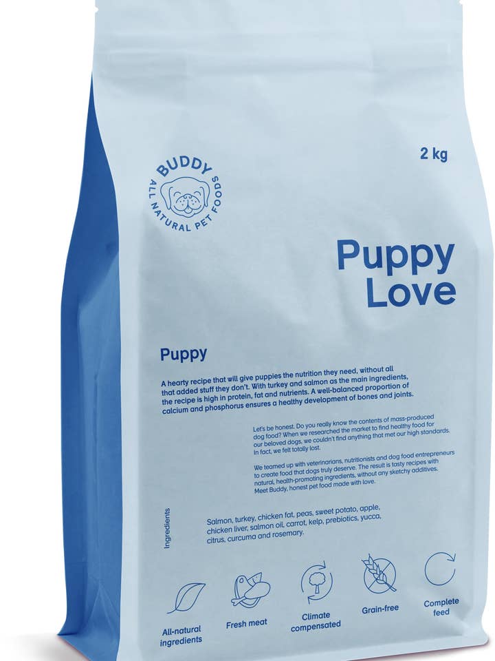 Buddy Puppy Love 2 kg for wholesale by Finest Petfoods