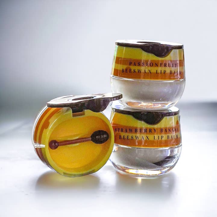 Bee-Youtiful Beauties - Wholesale Lip Balm - BEESWAX HONEY POT LIP BALM * BEST SELLER*