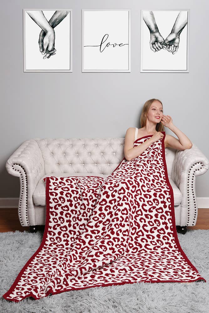 Hana - Wholesale Throw Blanket - Luxury Soft Leopard Print Throw Blanket9