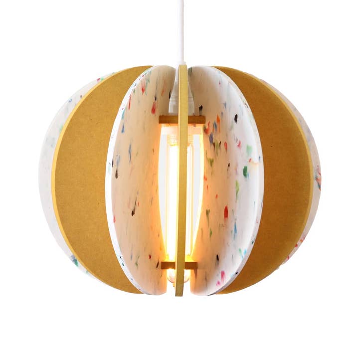 Suspension Alpha Zulu Rond Plastique recyclé pour la vente par RIF Luminaires