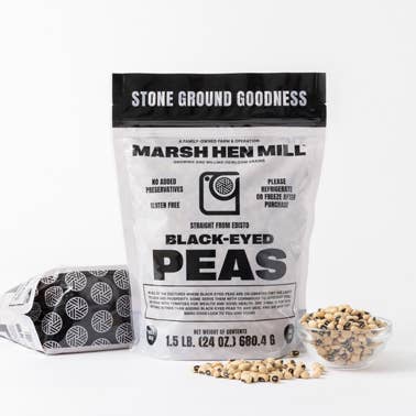 Marsh Hen Mill - Wholesale Beans - Black Eyed Peas 12 Pack Case