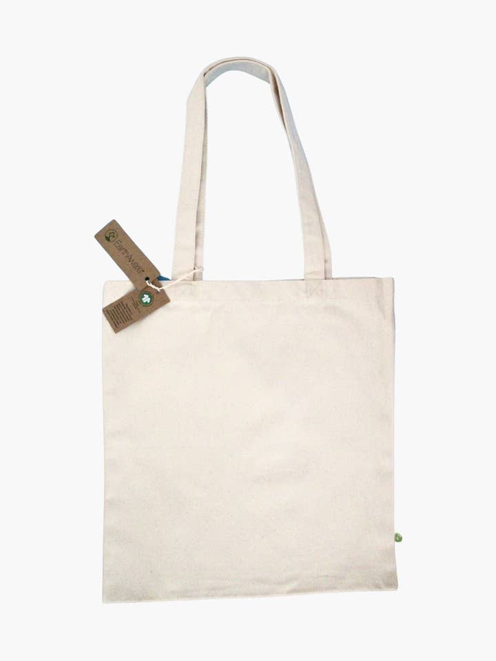Premium Quality Organic Tote Bag - GOTS Certified for wholesale by Natch